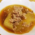 もちっこ橙色's cooksnap of when they made 【話題入り】大根と挽き肉のあんかけ煮.