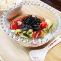 もちっこ橙色's cooksnap of when they made アボカドとトマトのスープ♪.