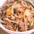 あさここなっつ's cooksnap of when they made ニラもやしの豚キムチ♪.