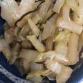 クックZ8J4H4☆'s cooksnap of when they made あと1品！白菜と塩昆布炒め.