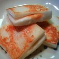 piyochako's cooksnap of when they made お弁当に「ハンペンの味噌挟み焼き」.