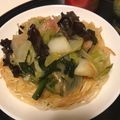xMARILYNx's cooksnap of when they made あんかけ☆そうめん　〜かた焼そば風〜.