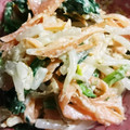 余裕なき2児の母's cooksnap of when they made ほうれん草とにんじんともやしのサラダ.