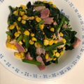 ゆかり816's cooksnap of when they made 簡単！ほうれん草とベーコンのバター炒め.
