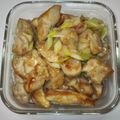 pachaco's cooksnap of when they made 鶏ももとねぎの白だし炒め.