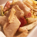 ☆かおりﾝｺﾞ☆'s cooksnap of when they made 白菜とベーコンのマスタードマヨ炒め.