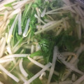 にゃんこりんご's cooksnap of when they made 水菜ともやしのスープ.