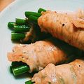 あおやがら's cooksnap of when they made 簡単✩ニンニクの芽の豚肉巻き✩.