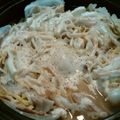 10non10's cooksnap of when they made 白菜と豚肉のチーズミルフィーユ鍋.