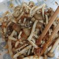 みっきー☆1027's cooksnap of when they made 3分で作れる‼きのこのおかかポン酢和え.