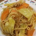 あぷーぷ's cooksnap of when they made 野菜たっぷりの！！絶品ソースやきそば♪.