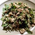 まるままよっぴん's cooksnap of when they made 栄養たっぷり！カンタン水菜と豆腐のサラダ.