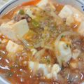 のじまさん's cooksnap of when they made 市販の素をグレードアップ！旨辛麻婆豆腐.