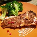 yuyayazu's cooksnap of when they made 魚・ぶりの粒マスタード焼き魚♪フライパン.