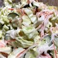 kikuchama's cooksnap of when they made 【簡単】カニカマとキャベツのサラダ.