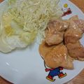 がちゃぴんmama's cooksnap of when they made めっちゃ簡単❣❣うまうまチキンソテー ♡.