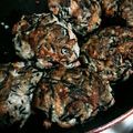 curisupin's cooksnap of when they made ひじきハンバーグ♪簡単ひじき煮リメイク.