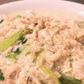 riza59's cooksnap of when they made シーチキンとチンゲン菜のクリーム煮.