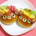 ☆ペペコ☆'s cooksnap of when they made ＊キャラパン＊ロールパンＤＥブーブーカー.