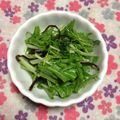 ぽぽきゅ's cooksnap of when they made 水菜塩こんぶサラダ.