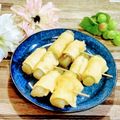 ももちゃんのれしぴ's cooksnap of when they made 旬のふきを巻き巻き♪.