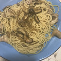 クックGFY8CA☆'s cooksnap of when they made おやじ犬特製 鶏と牛蒡と椎茸の和風パスタ.