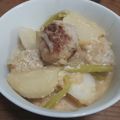 コハク☆。・'s cooksnap of when they made かぶと肉団子のミルク煮.