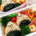 Kαi＊MαMα's cooksnap of when they made キャラ弁☆簡単栗おにぎり.