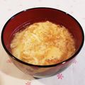 Richland☆Y's cooksnap of when they made ふわふわ＊白味噌で甘辛な卵のお味噌汁＊.