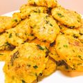 ☆ちゅうたん☆'s cooksnap of when they made 離乳食後期手掴み食べ☆三色ライスお焼き.