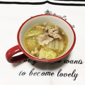 S72☆'s cooksnap of when they made やわらか大根と豚肉の和風スープ.