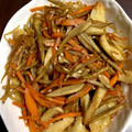 クックDFI5G9☆'s cooksnap of when they made ごぼうと細切りちくわのきんぴら　.
