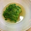 sawawaa's cooksnap of when they made 貝割れ大根のおひたし　生姜風味.