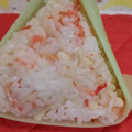 あゆたっくん's cooksnap of when they made 桜エビと天かすで☆なんちゃってエビ天むす.