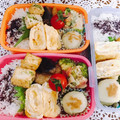 928るびすけ☆☆'s cooksnap of when they made ☆しらすと揚げ玉入り☆卵焼き☆.