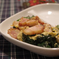 ぽっぽぺぺ's cooksnap of when they made 小松菜と卵のさっぱり炒め.