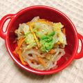 ❀akiko❀'s cooksnap of when they made 白菜としらたきの簡単★ごま和え.