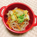 ❀akiko❀'s cooksnap of when they made 白菜としらたきの簡単★ごま和え.