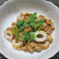 ジョングレ's cooksnap of when they made あと一品♪ちくわと納豆の和えもの.