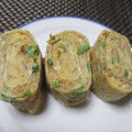 ジョングレ's cooksnap of when they made お弁当にも！ネギとおかかの卵焼き.
