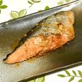 ChunChun☆≡'s cooksnap of when they made 美味しいよっ♬ 鮭の西京焼き.