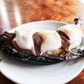 まんぷく屋's cooksnap of when they made BBQ キャンプで 焼きチョコバナナ.