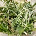 料理わ苦手's cooksnap of when they made マグロフレークと水菜のまぜまぜサラダ.