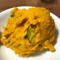 クックWGV8YB☆'s cooksnap of when they made 簡単おいしい☆コンソメ味のかぼちゃサラダ.