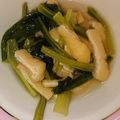 クックY7ITSY☆'s cooksnap of when they made 子供絶賛！小松菜と油揚げのおひたし.