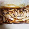 稀佐良's cooksnap of when they made 蕪の皮のパリポリ醬油漬け.