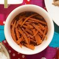 ペペルトポロン's cooksnap of when they made レンジで簡単副菜！人参のごま和え.