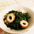 まんぷく屋's cooksnap of when they made 春菊と竹輪のチャチャっとポン酢和え.