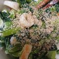 小５料理男子's cooksnap of when they made 簡単・美味♪小松菜と竹輪のマヨポン酢和え.