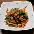 まろきちママ's cooksnap of when they made お弁当に☆人参とピーマンの塩昆布炒め.